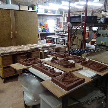 Frieze production
