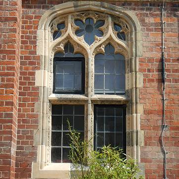 Tracery 1 after restoration